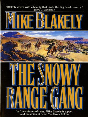 cover image of The Snowy Range Gang